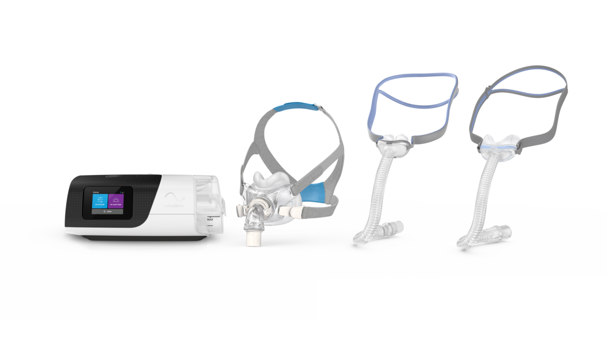 ResMed AirSense 11 Elite Fixed pressure CPAP Machine and Mask package ...