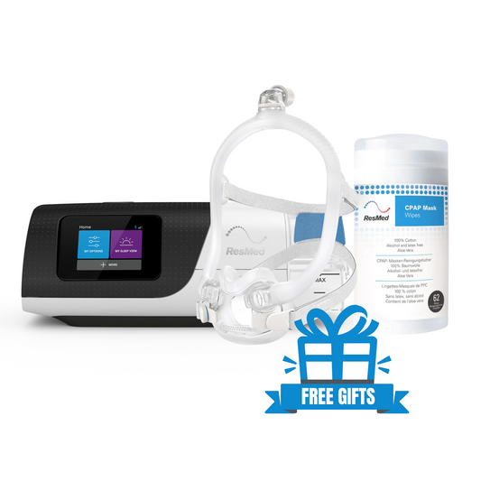 ResMed AirSense 11 Autoset CPAP Machine with a Free Mask & Wipes