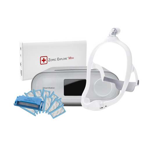 Philips DreamStation Auto with Mask & Zopec Battery Bundle
