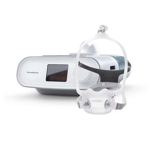 Dreamstation Auto Bundle with Dreamwear Full Face Mask and Free Gifts