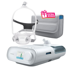 Dreamstation Auto Bundle with Dreamwear Full Face Mask and Free Gifts