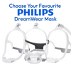 Philips DreamWear Mask with a Free Cushion and a Free Headgear Bundle