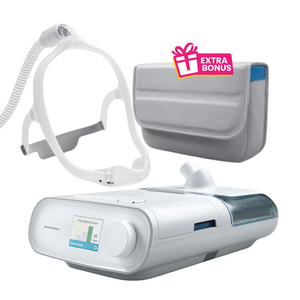 Dreamstation Auto Bundle with Dreamwear Under The Nose Mask and Free Gifts