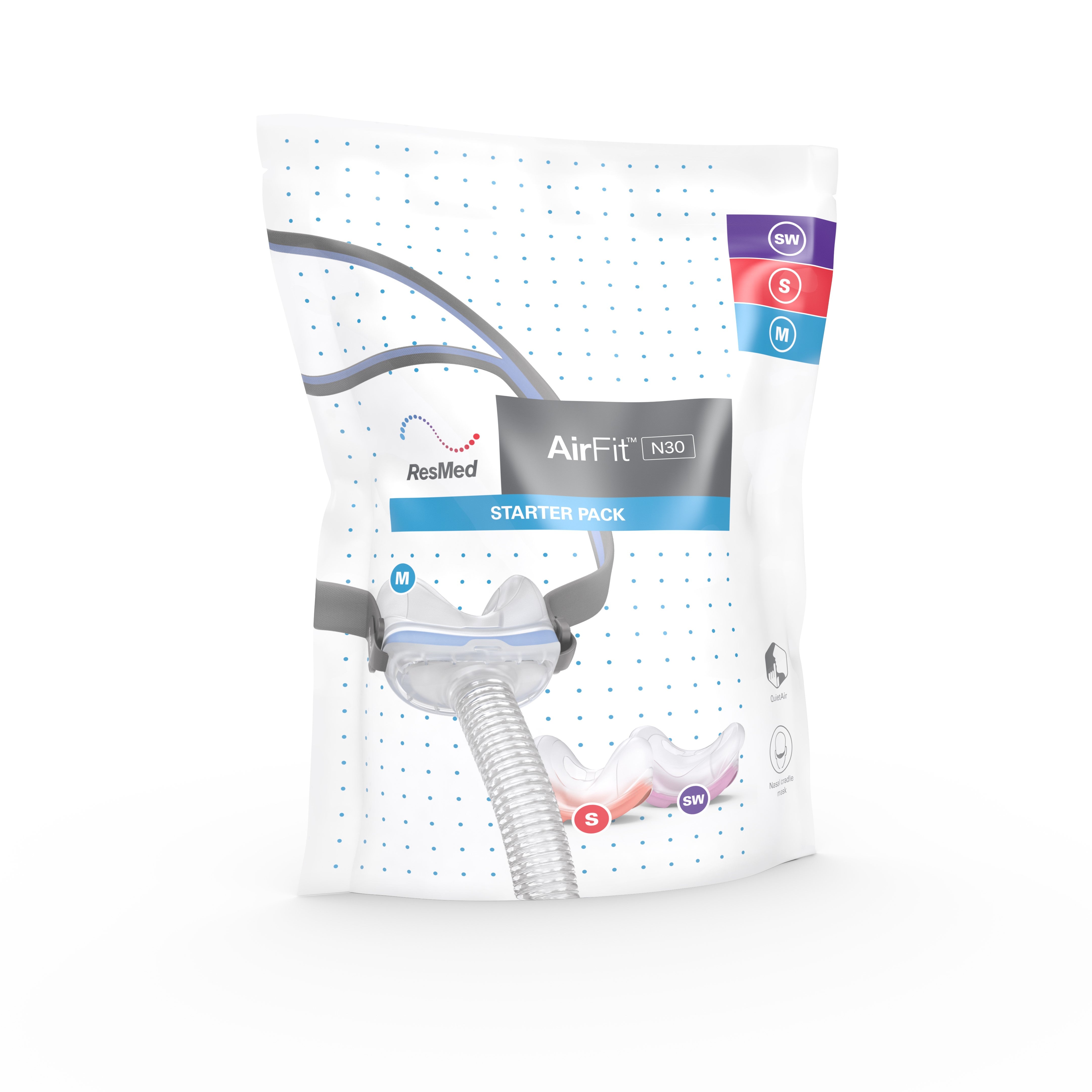 ResMed Airfit N30 Nasal Cradle Mask
