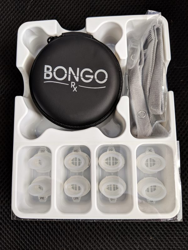 Inside Bongo Rx Sleep Therapy packaging