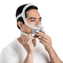 Load image into Gallery viewer, Man wearing the Resmed AirFit F30i Full Face Mask