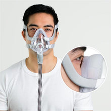 Load image into Gallery viewer, man wears ResMed AirTouch F20 Full Face Mask 