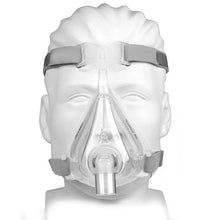 Load image into Gallery viewer, A mannequin wearing the ResMed Quattro Air for Her Full Face Mask