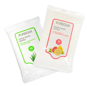 Purdoux CPAP Mask Wipes Travel Pack