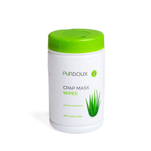 Purdoux Aloe Vera (Unscented) CPAP Mask Wipes (Canister)